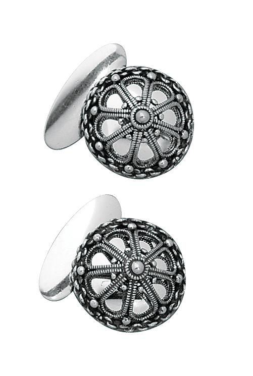 Mansjettknappar, oksidert