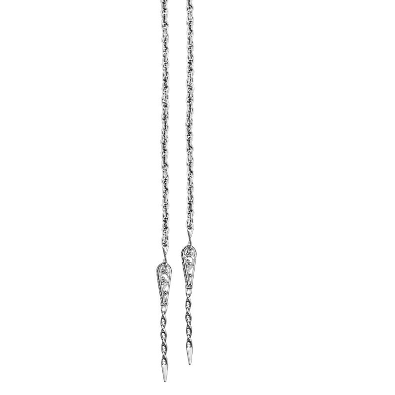 Cordelkjede Sogn 1 m med spyd 301100, oksidert