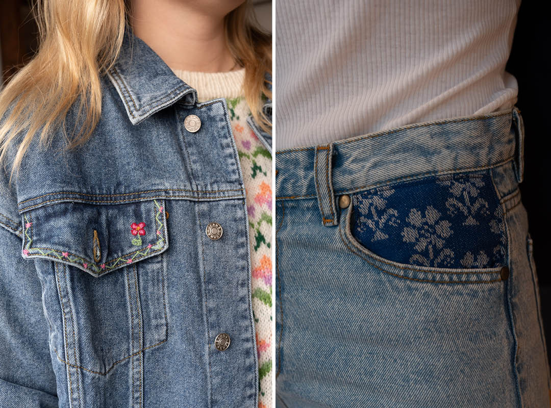 få et løft med detaljer fra bunaden.